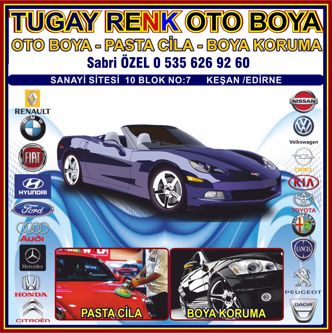 TUGAY RENK KEŞAN OTO BOYA KORUMA PASTA CİLA  - Görsel 5