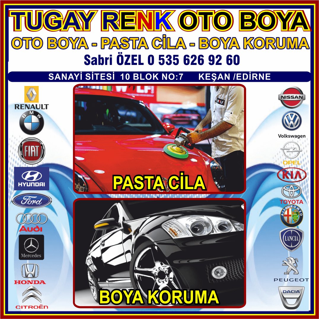 TUGAY RENK KEŞAN OTO BOYA KORUMA PASTA CİLA  - Görsel 4