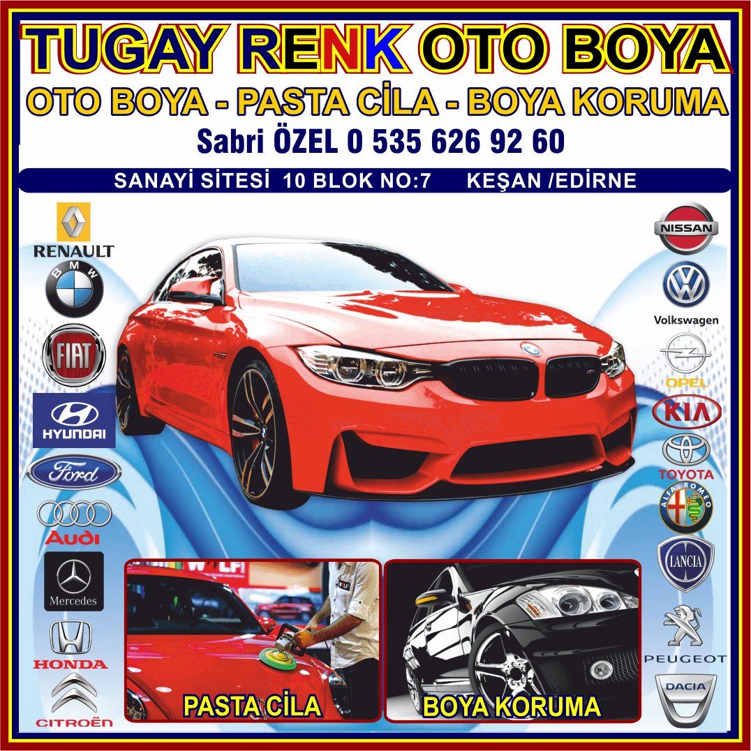 TUGAY RENK KEŞAN OTO BOYA KORUMA PASTA CİLA  - Görsel 6