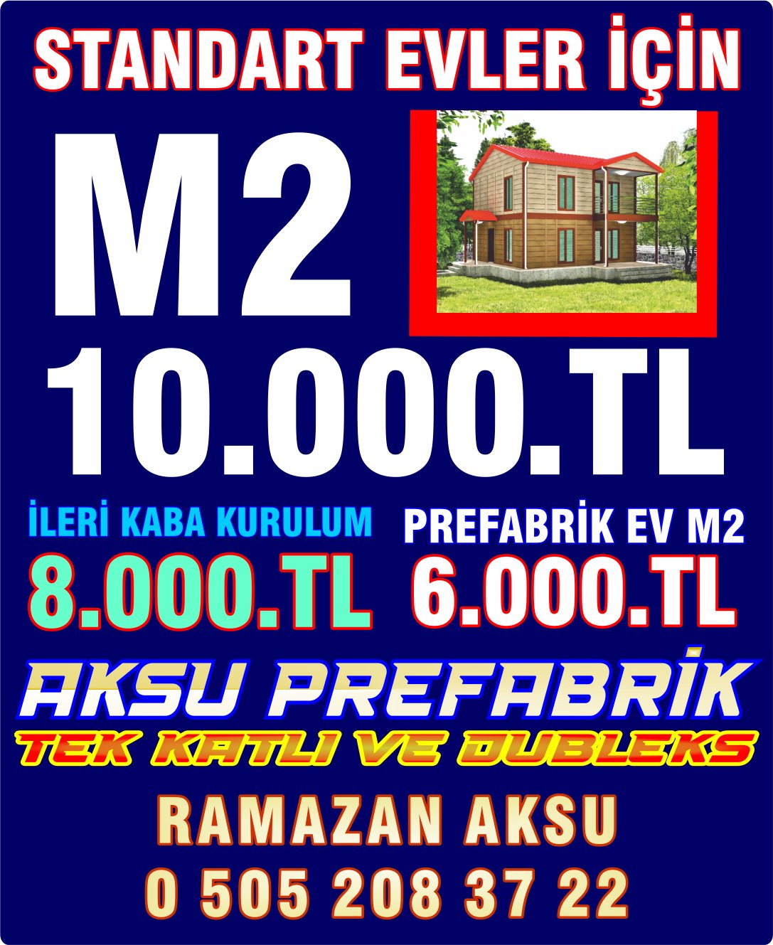 AKSU PREFABRİK EV YAPI İNŞAAT KEŞAN EDİRNE,