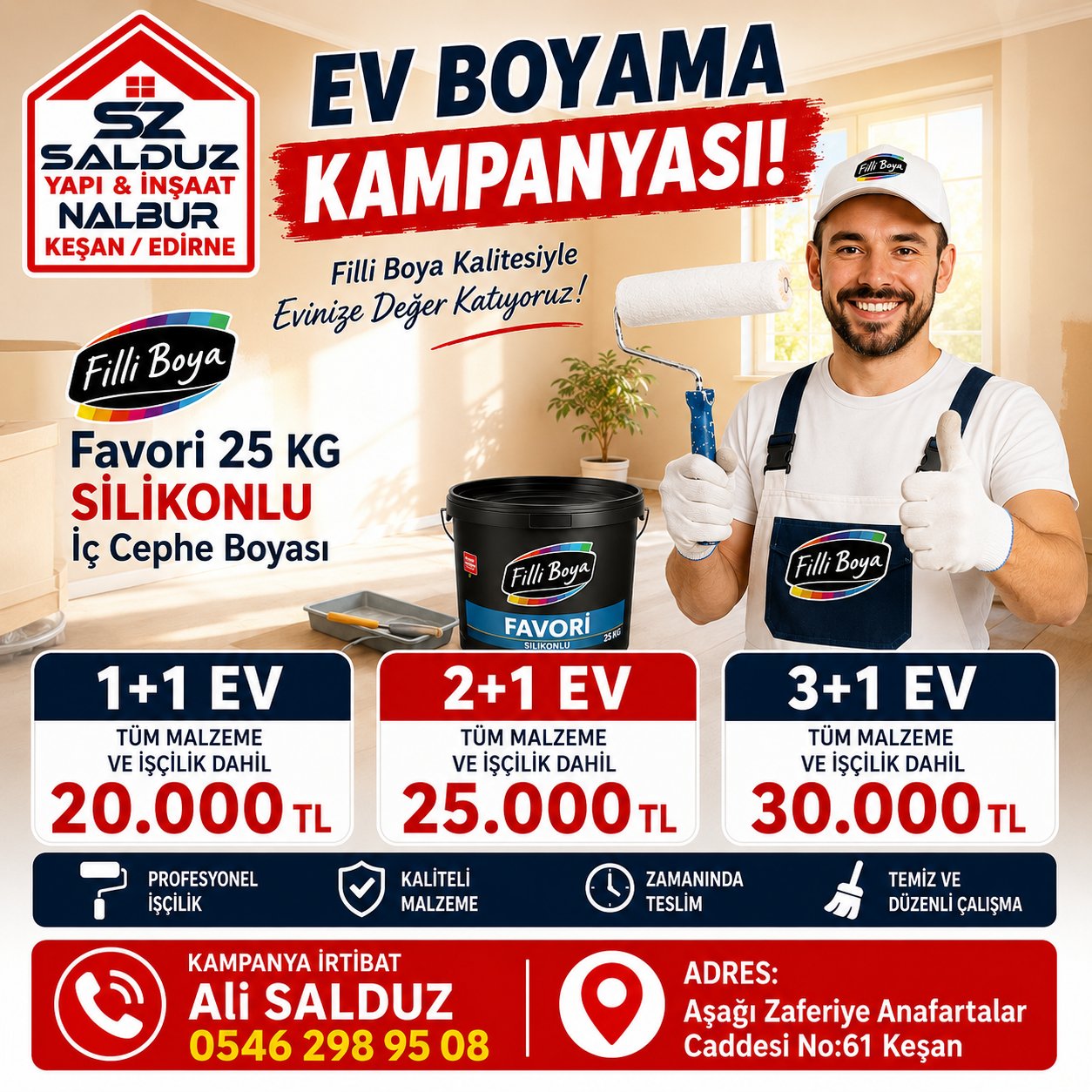 KEŞAN SALDUZ YAPI İNŞAAT NALBUR